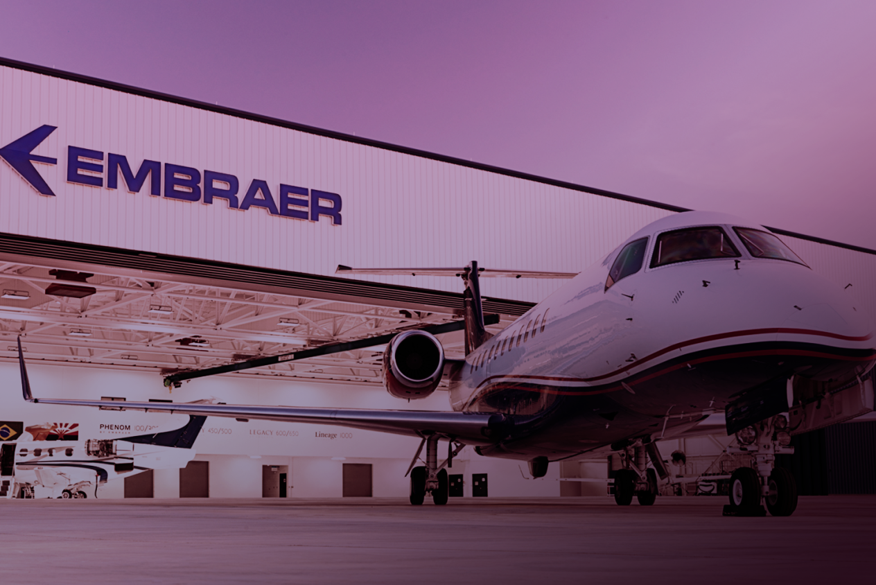 Boeing e Embraer voando juntas